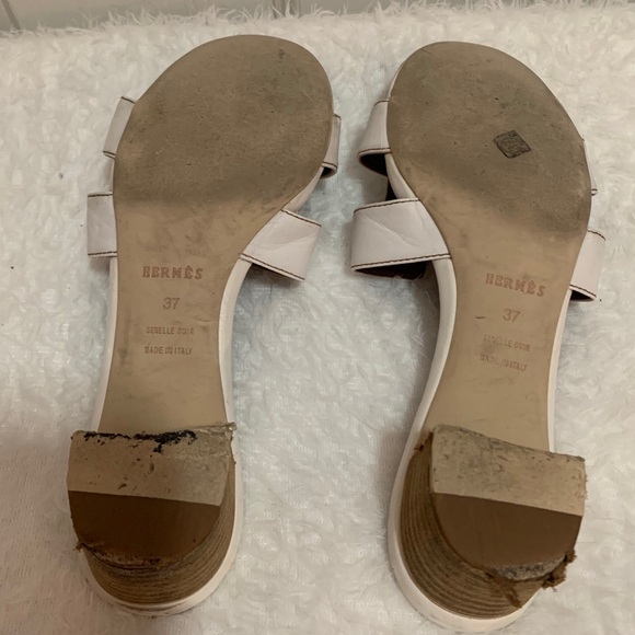 Hermes Oran with heels (read description) - Picture 12 of 13